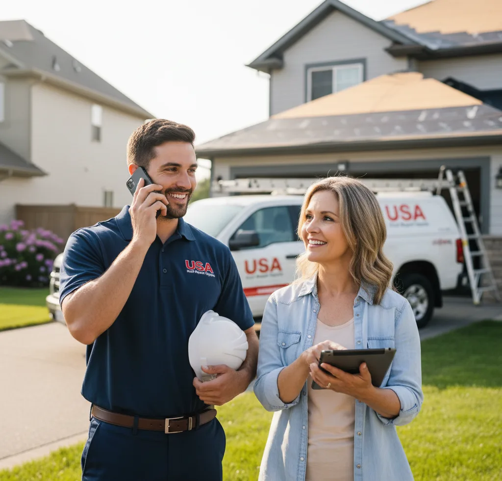 USA Roof Repair Experts customer support in Kenna